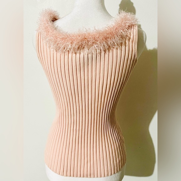 Jennings Top Silk Spandex Blend Pink pastel feminine Romantic Women’s M - Picture 4 of 7